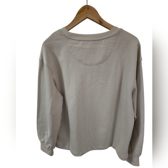 NWT Patagonia Women's Regen Organic Cotton Essential Pullover Beige Size Medium - Picture 5 of 17